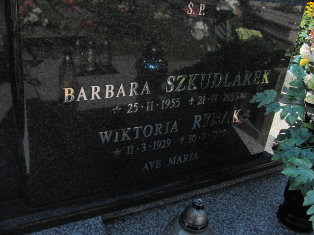 Barbara Szkudlarek  1955 Zduńska Wola parafia - Grobonet - Wyszukiwarka osób pochowanych